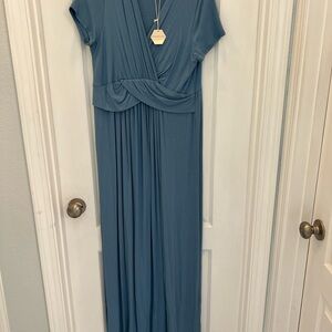 Pinkblush Soft Blue Maxi Dress